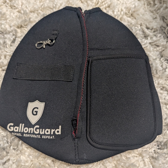 GallonGuard Black Neoprene Water Bottle Sleeve - Picture 1 of 7